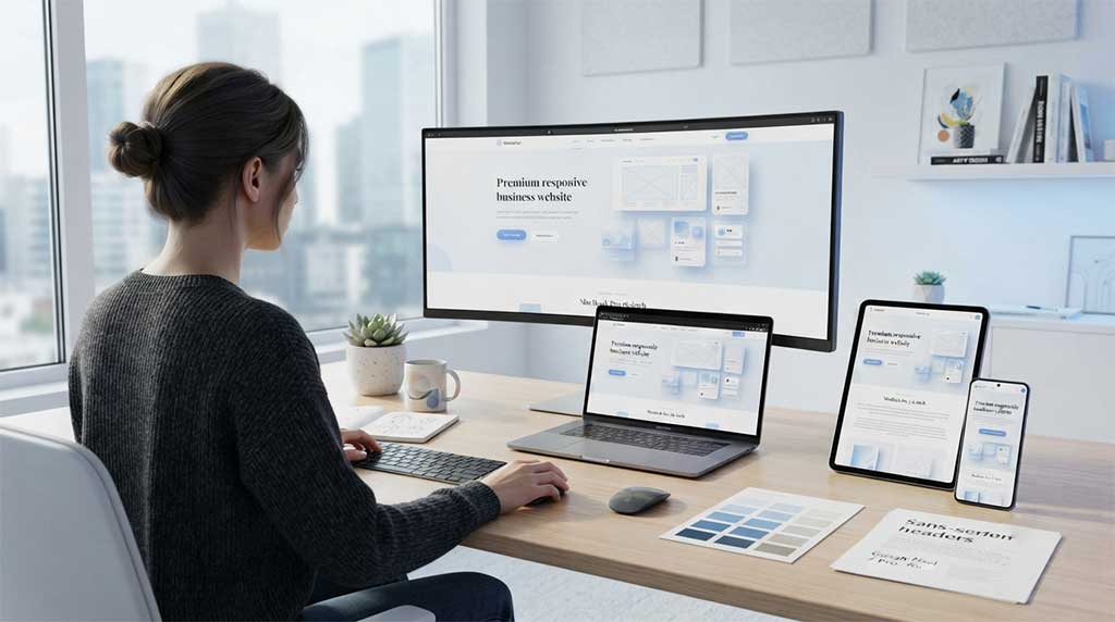 Business website design and redesign by Neel Networks
