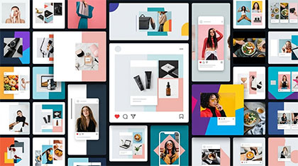 Social media design portfolio — Neel Networks India