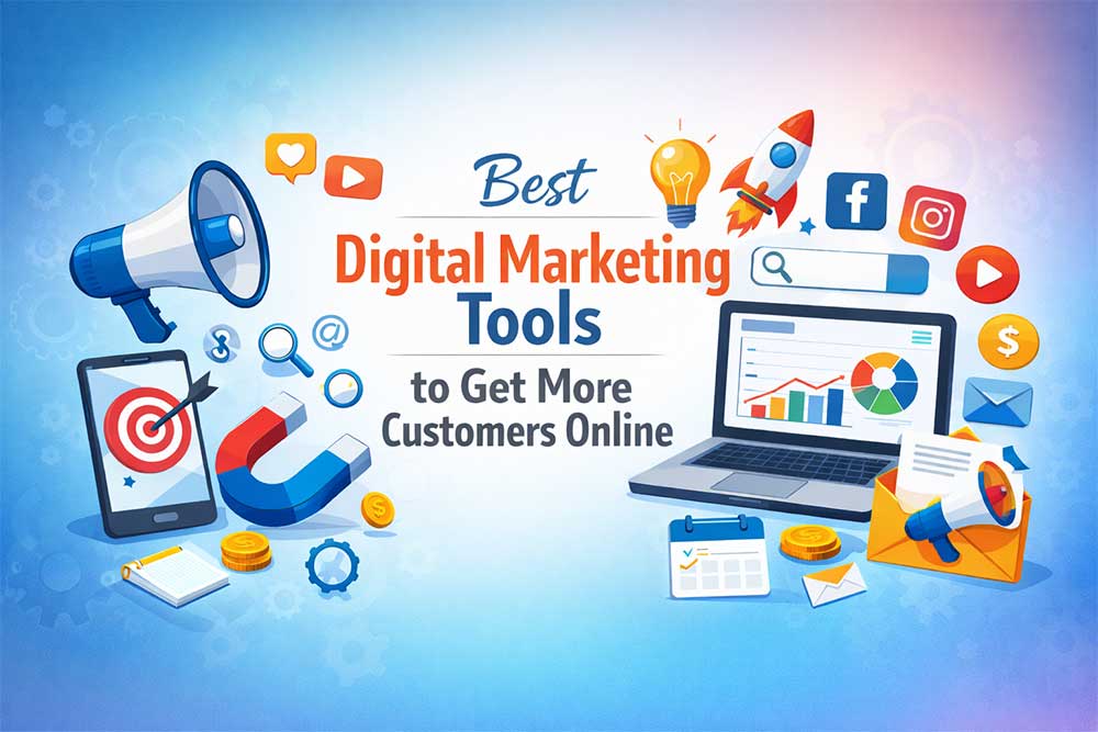 Best Digital Marketing Tools to Get More Customers Online