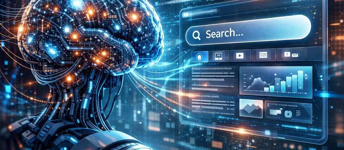 How AI is transforming SEO in 2026 showing artificial intelligence reshaping search engine optimization for businesses