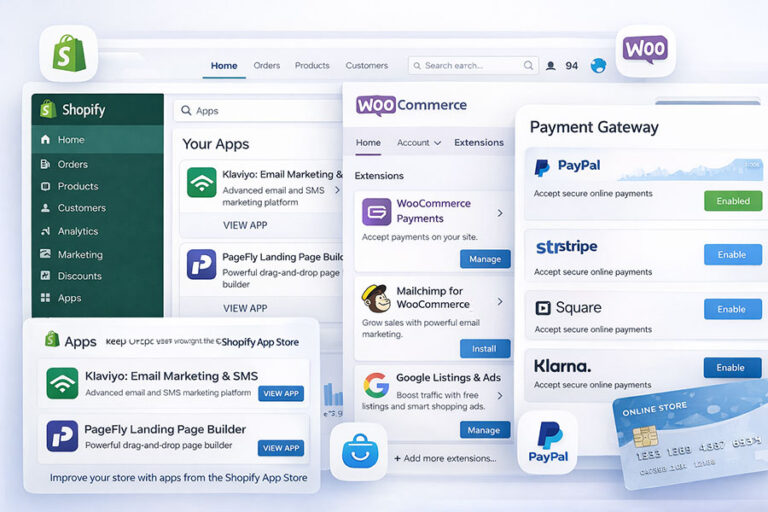 Best WooCommerce Extensions, Shopify Apps & Payment Gateways for 2026