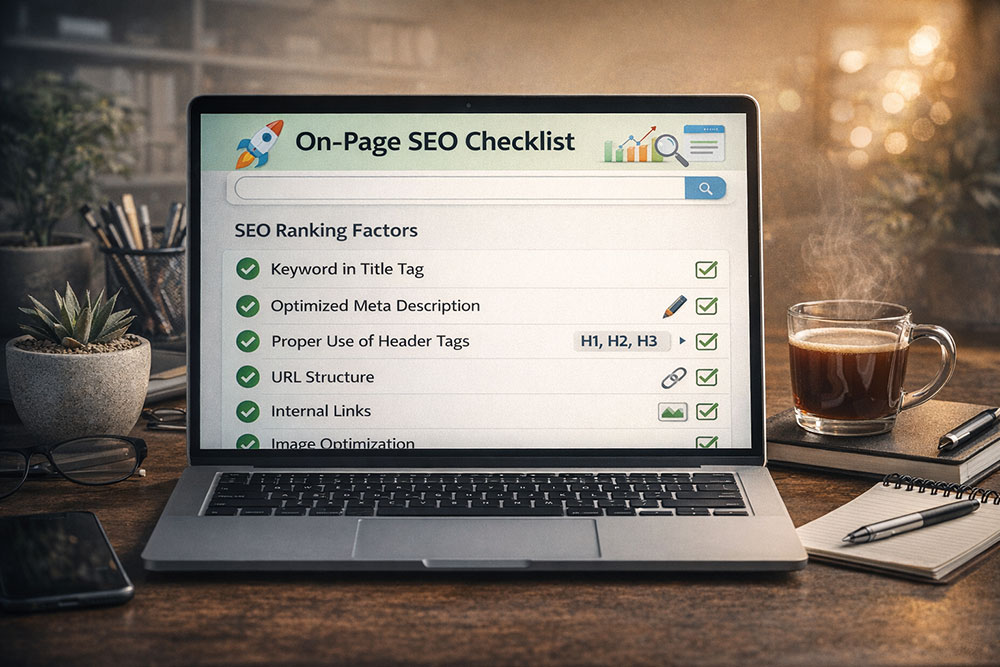 Complete On-Page SEO Guide 2026: Factors, Schema, URLs, Internal Links & More