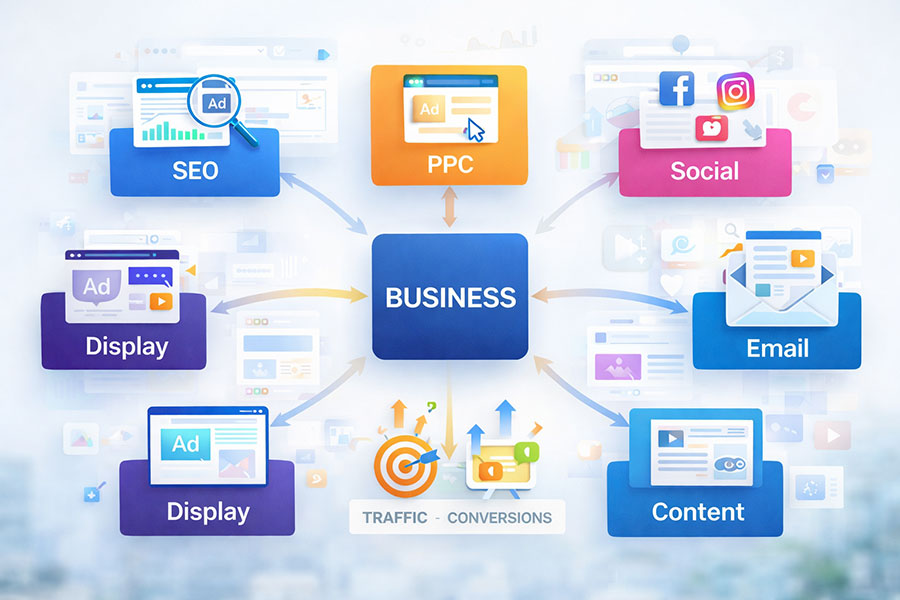 Digital Marketing Channels Explained: Which Ones Actually Drive Business Growth?