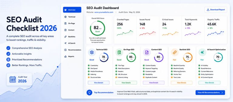 How to Do an SEO Audit in 2026: Free Step-by-Step Checklist