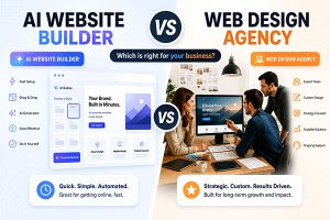 AI Website Builders vs Hiring a Web Design Agency: What Business Owners Need to Know Before Choosing