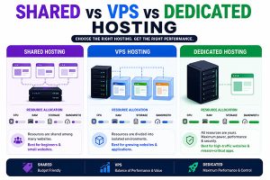 Shared vs VPS vs Dedicated Hosting: An Honest Comparison