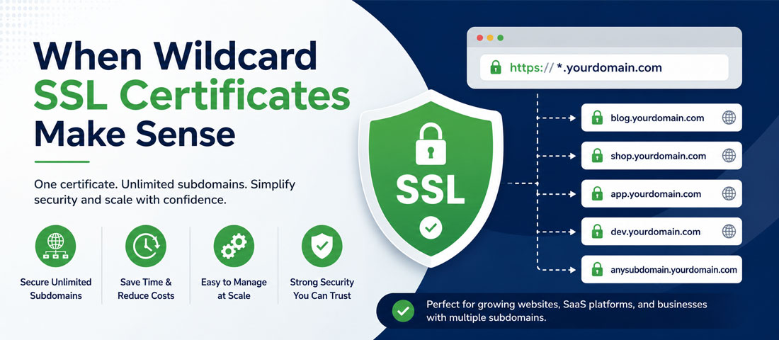 When wildcard SSL certificates make sense