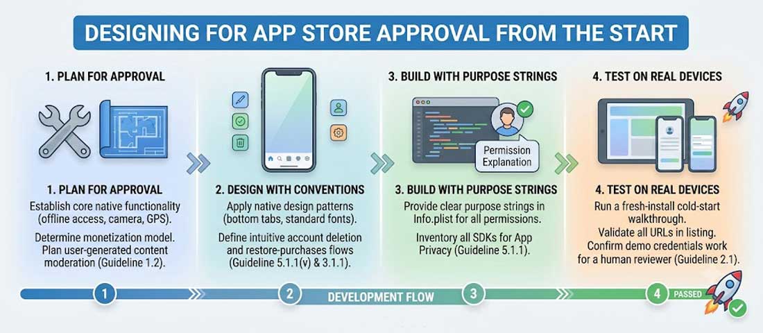 Designing for App Store approval from the start