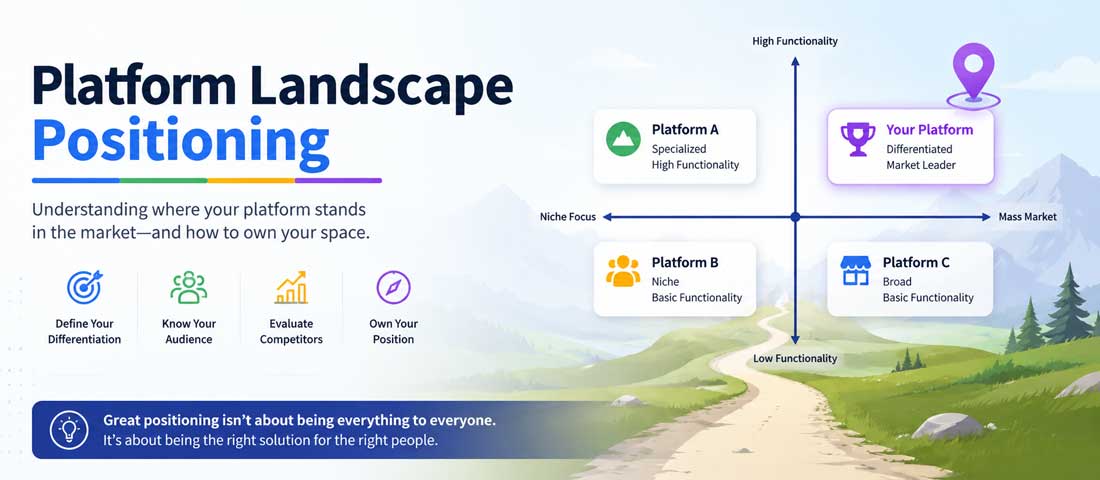 Platform landscape positioning