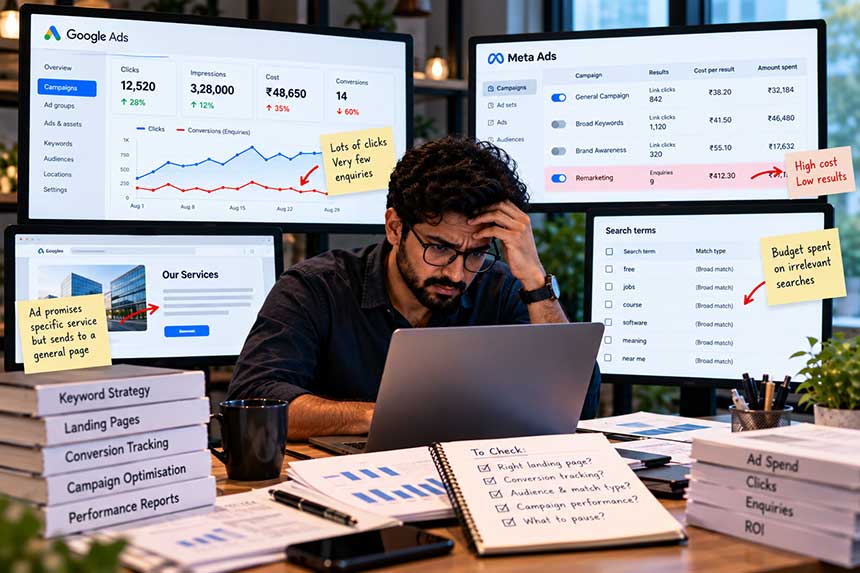 The situation many clients describe to us